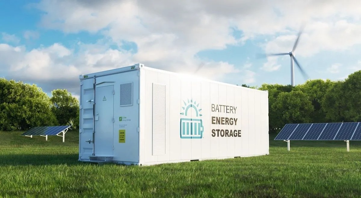 Industrial battery facility